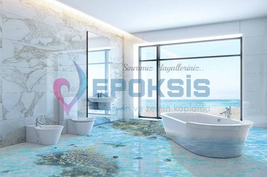 3D Epoksi Banyo